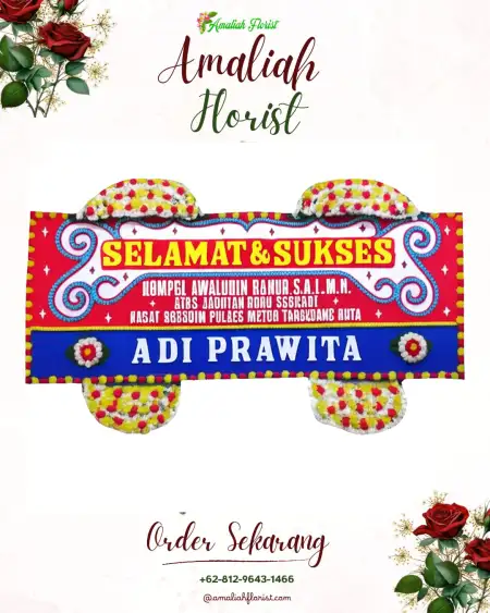 Papan Bunga Ucapan Selamat Sukmajaya